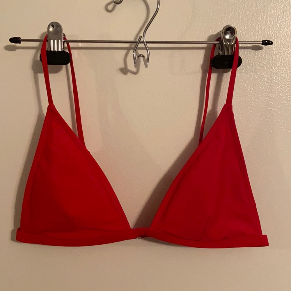 RED BIKINI TOP